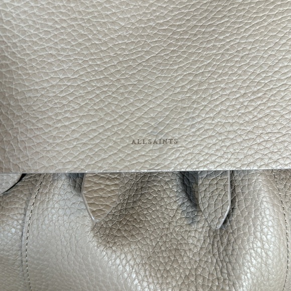 All Saints Suzi Embellished Taupe Backpack! In Great Condition! - Picture 7 of 10